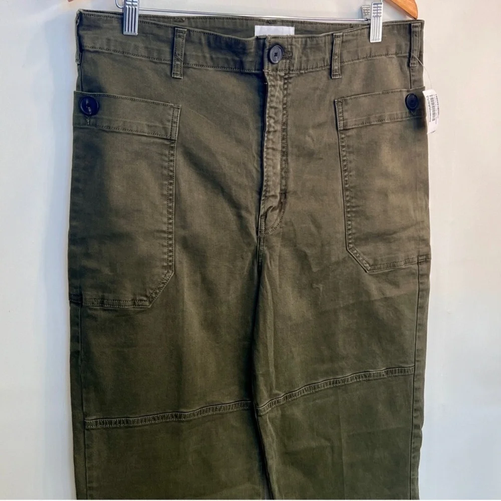 NWT Frame Olive Green Utility Pants, Size 33 - Picture 6 of 11